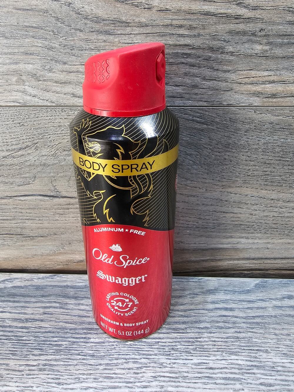 Old Spice Aluminum Free Body Spray for Men Swagger